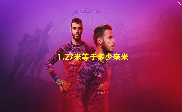 1.27米等于多少毫米