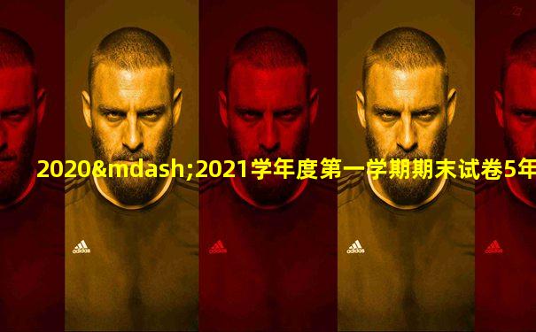 2020—2021学年度第一学期期末试卷5年级语文