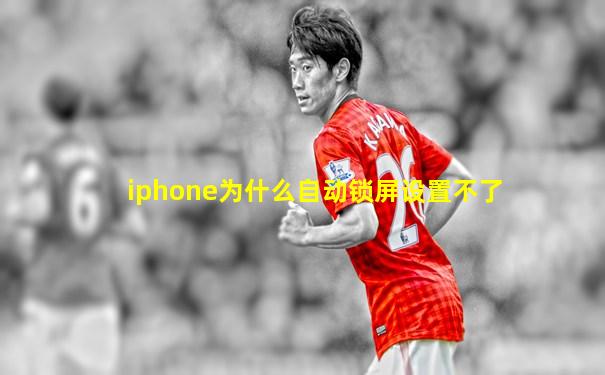 iphone为什么自动锁屏设置不了
