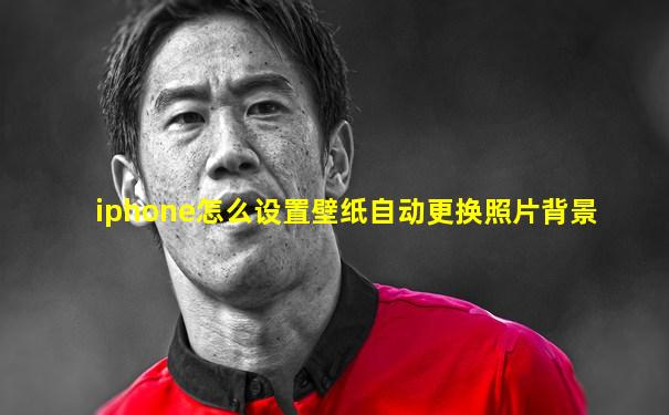 iphone怎么设置壁纸自动更换照片背景