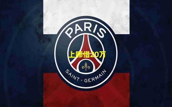 上哪借20万