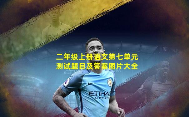 二年级上册语文第七单元测试题目及答案图片大全