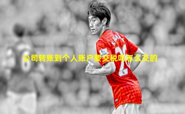 公司转账到个人账户要交税吗怎么交的