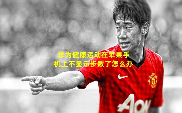 华为健康运动在苹果手机上不显示步数了怎么办