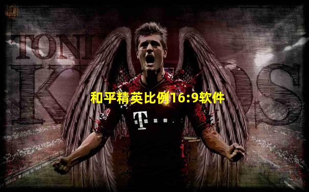 和平精英比例16:9软件