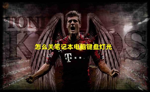 怎么关笔记本电脑键盘灯光