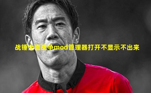 战锤全面战争mod管理器打开不显示不出来
