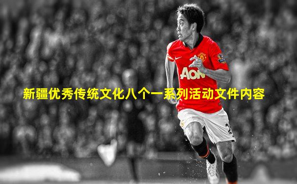 新疆优秀传统文化八个一系列活动文件内容