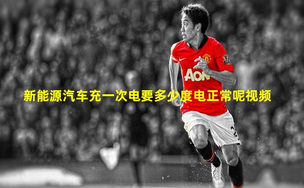 新能源汽车充一次电要多少度电正常呢视频