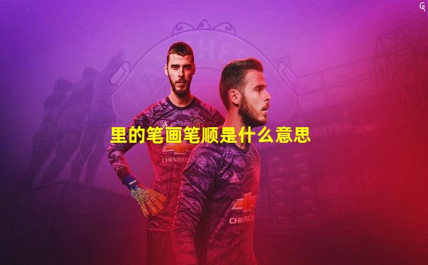 里的笔画笔顺是什么意思