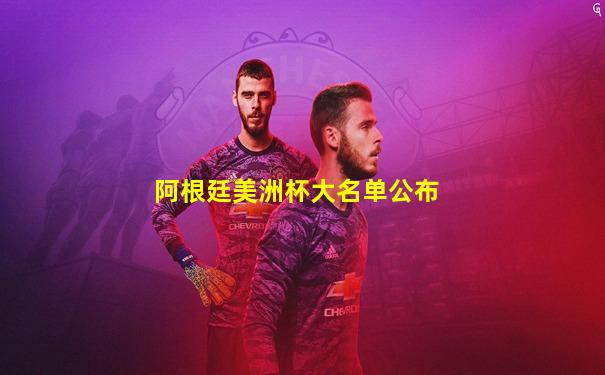 阿根廷美洲杯大名单公布