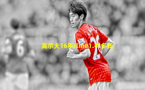 高尔夫16年rline1.4t多钱