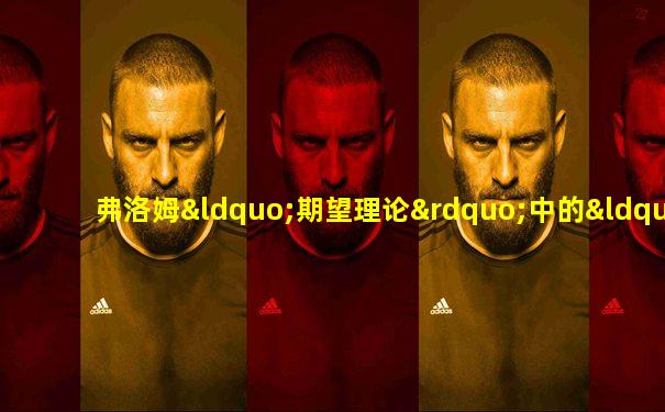 弗洛姆“期望理论”中的“期望值”